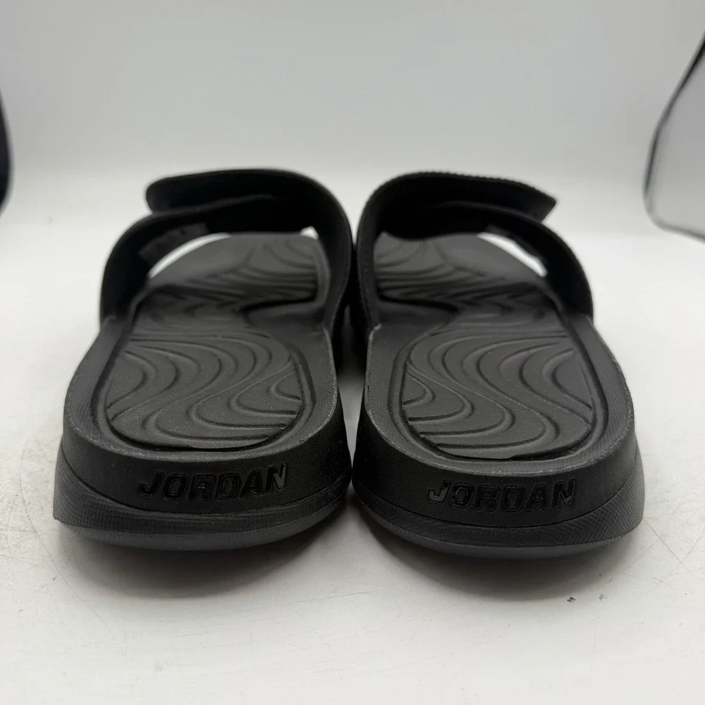 Nike Air Jordan Hydro 5 Slides Sandals Mens Sz 13 Black/White Slip On 820257-010